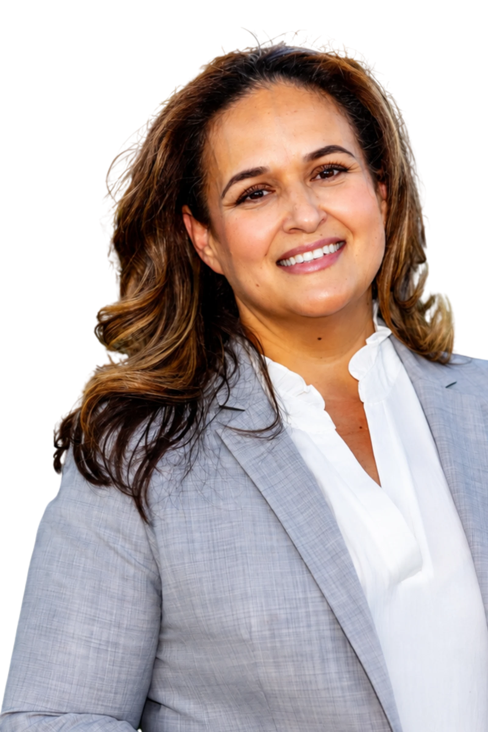 Lupe Gomez smiling